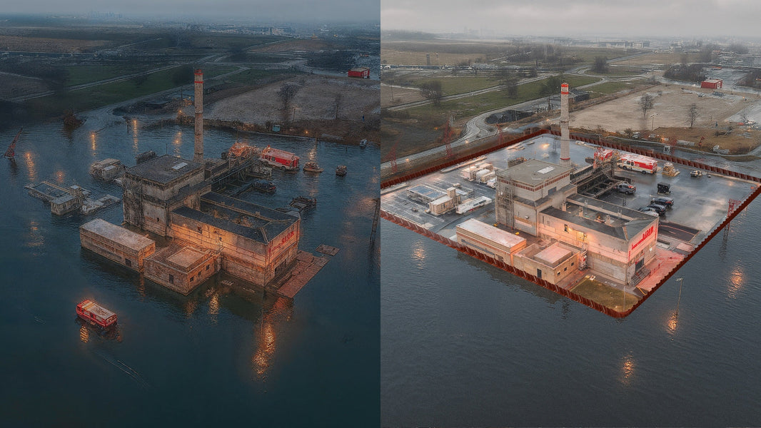 Sandsack-Alternative: Warum moderne Hochwasserbarrieren herkömmliche Methoden schlagen